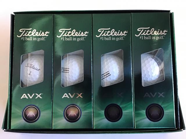 Titleist AVX ゴルフボール 8スリーブ（タイトリスト NEW